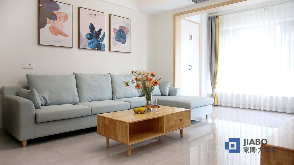 誠(chéng)發(fā)錦城裝修效果圖北歐風(fēng)格設(shè)計(jì)案例 3沙發(fā)背景.jpg