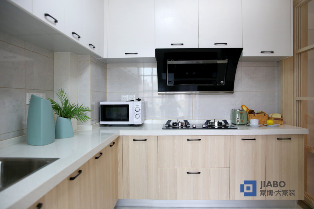 誠(chéng)發(fā)錦城95㎡三室兩廳裝修效果圖 6廚房.jpg