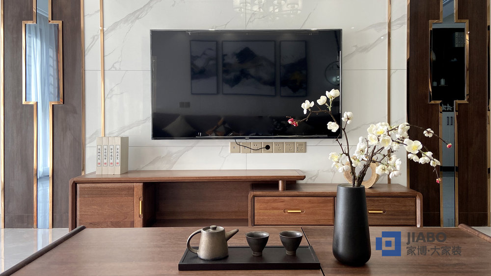 江灣一號三室兩廳現(xiàn)代風(fēng)格裝修效果圖 3.1電視背景墻.jpg