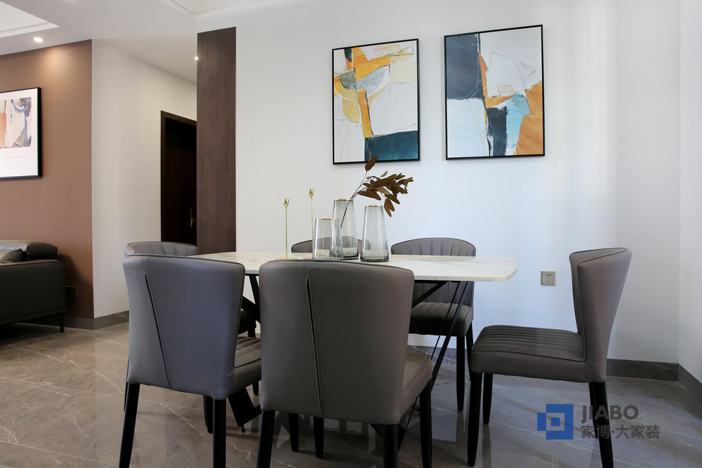 紫金華府四室兩廳117㎡裝修效果圖 餐廳.jpg