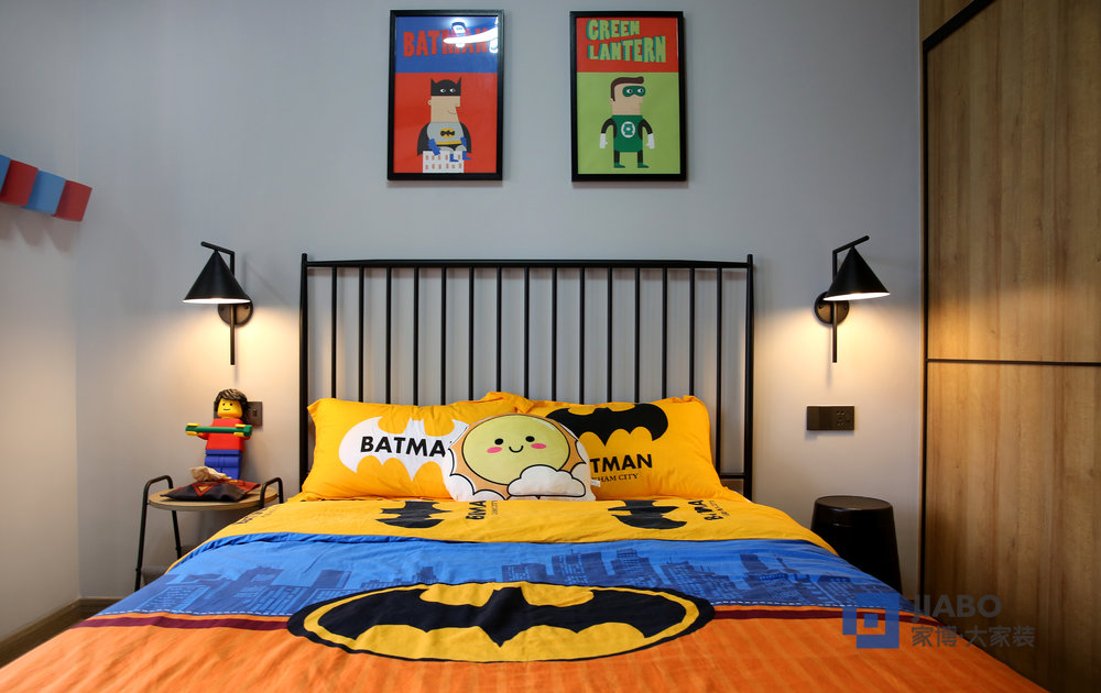 株洲逸都花園現(xiàn)代混搭風(fēng)格裝修案例 臥室.jpg