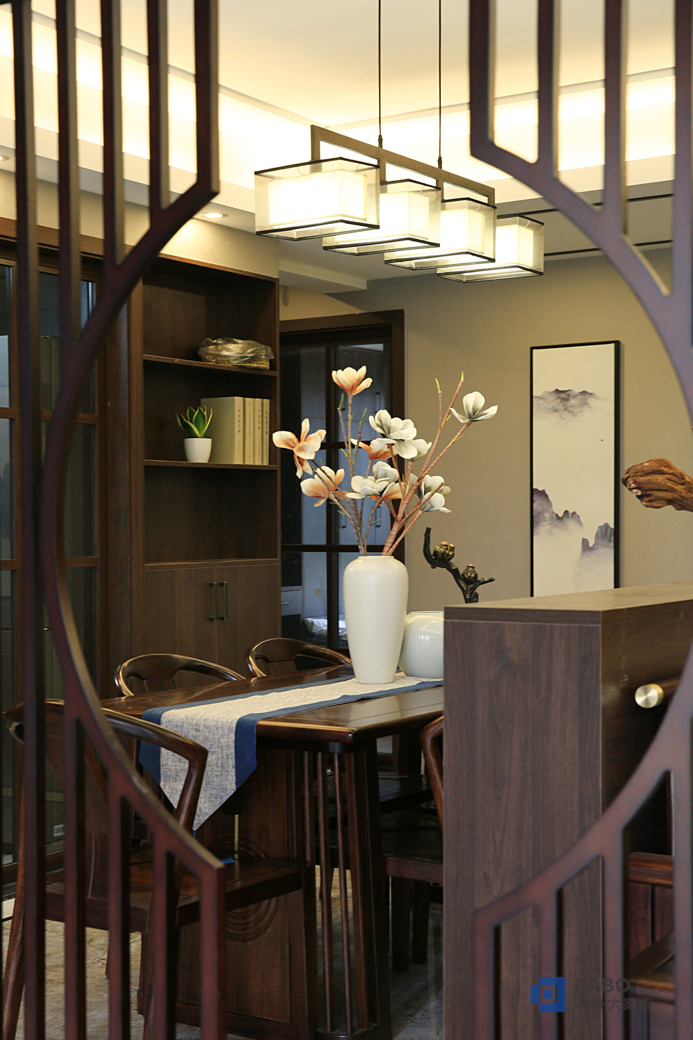 藍(lán)溪谷110平方3室2廳裝修樣板間 玄關(guān).jpg